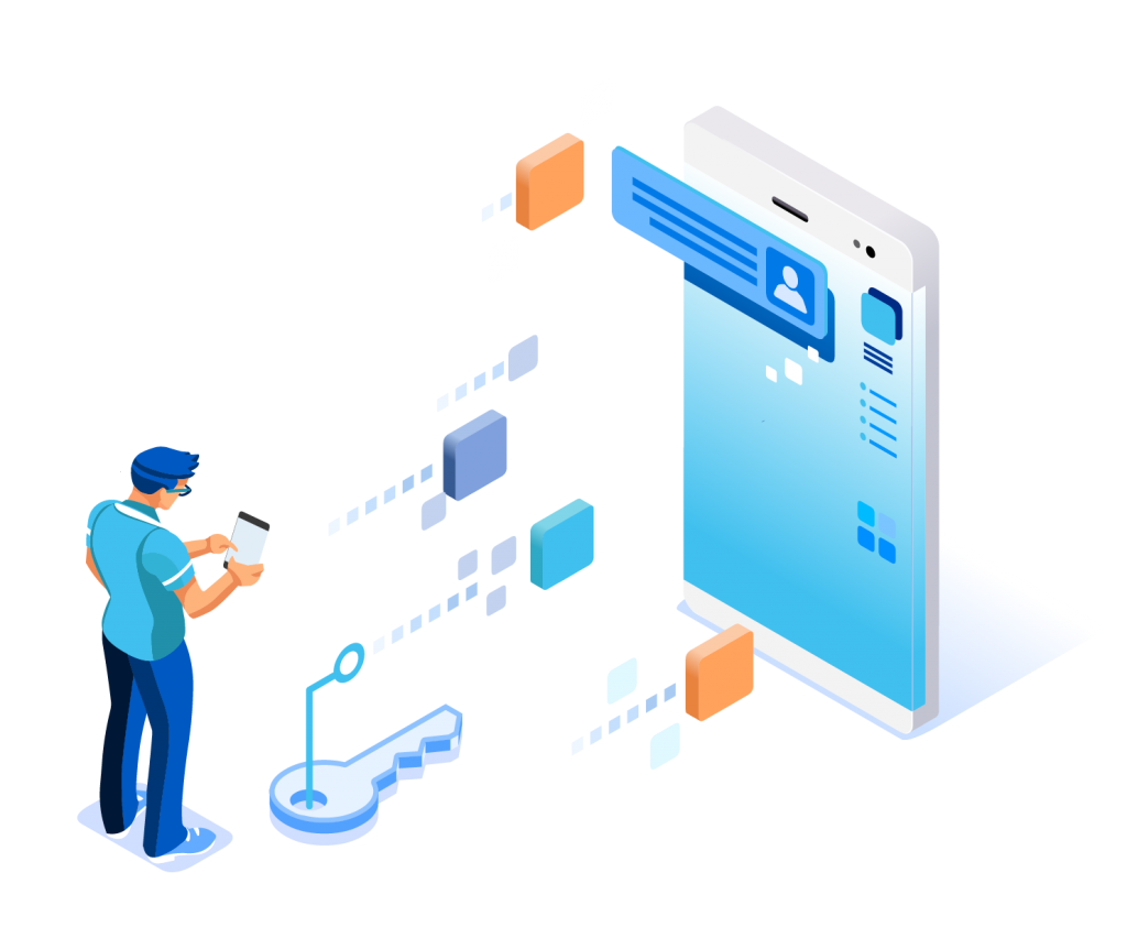 Touchless Self-Service Visitor Management Kiosk System