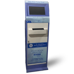 Self-service banking kiosk for account services, balance inquiry and customer onboarding