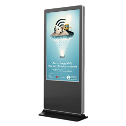 XIPHIAS digital signage kiosk for retail and corporate environments