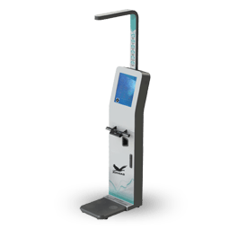 Xiphias Healthcare Kiosk - Self-service health screening diagnostic station vital signs monitoring