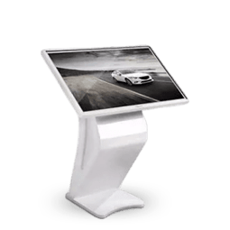 Information kiosk displaying interactive general information content