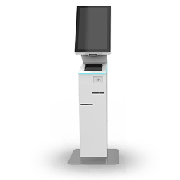 AI based self check-out touch screen kiosk for retail and supermarkets