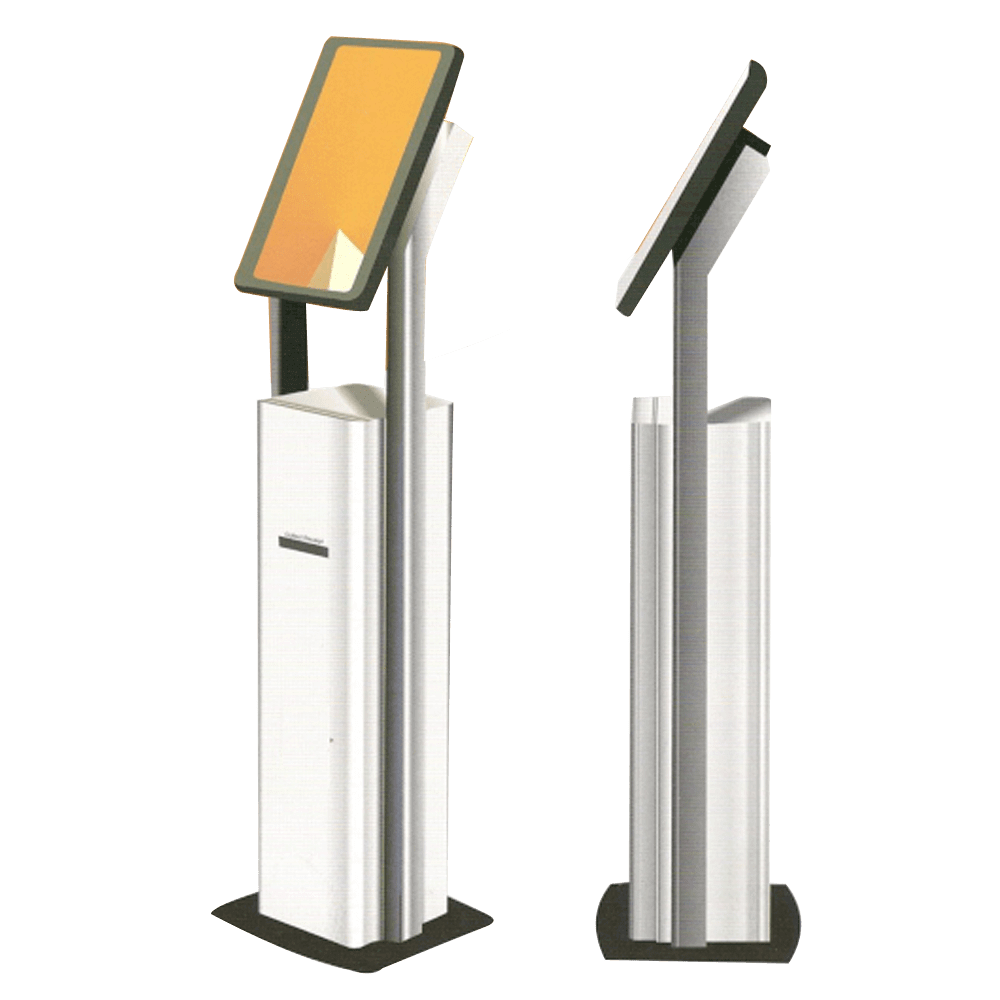 XIPHIAS visitor and vendor management kiosk with self-service check-in